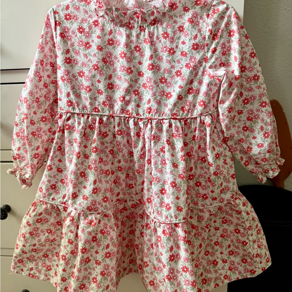 Stitchy Fish Raspberry Bloom Dress